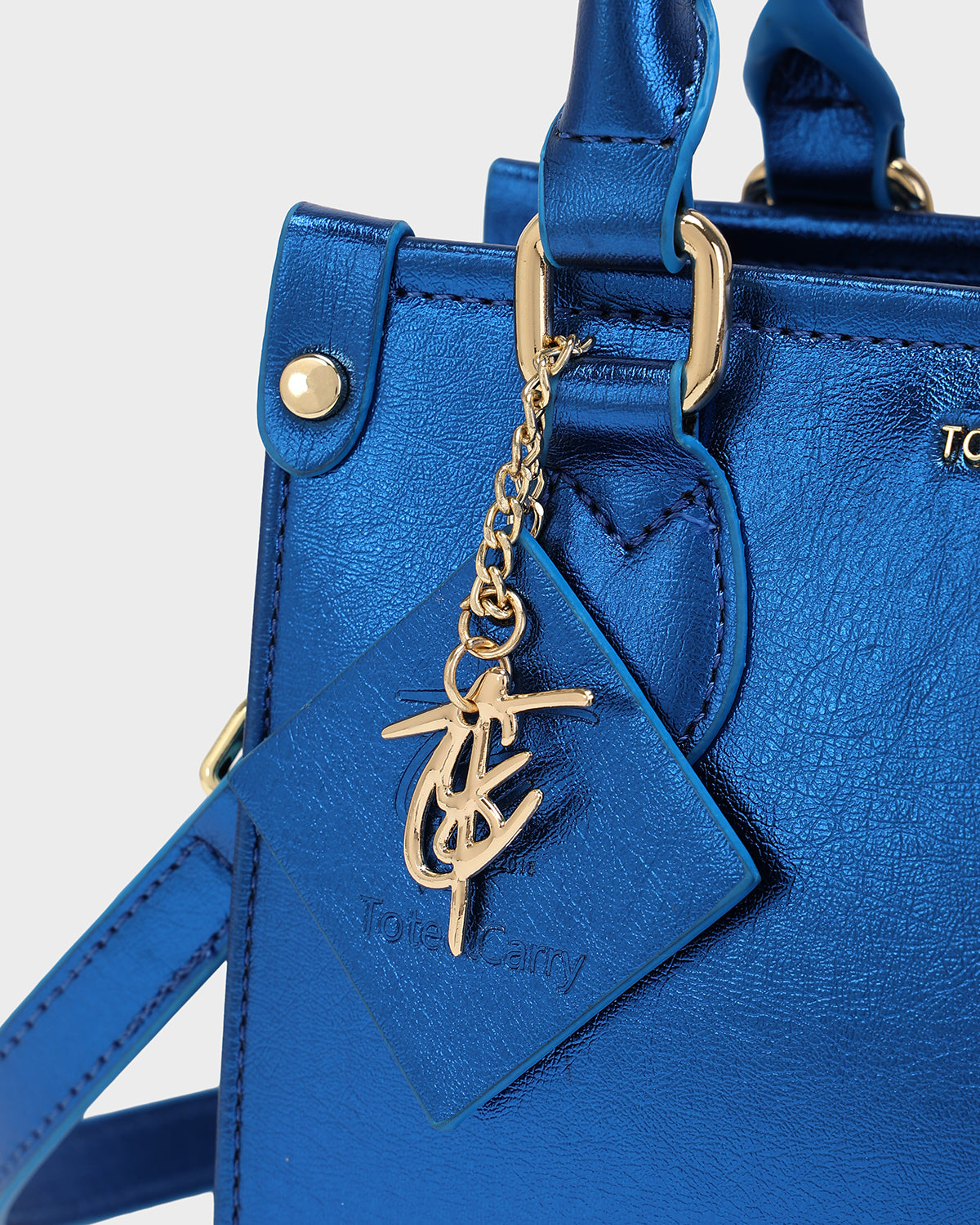 Lisse Mini Tote Bag in Royal Blue