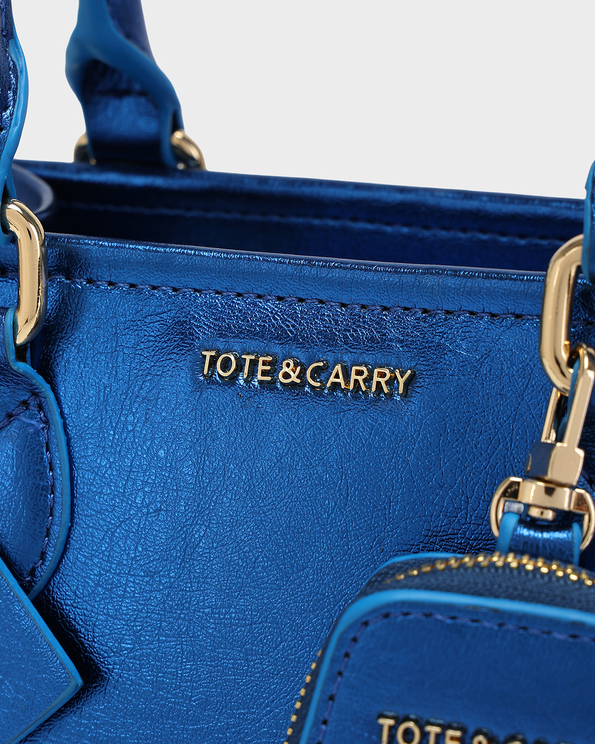 Lisse Mini Tote Bag in Royal Blue