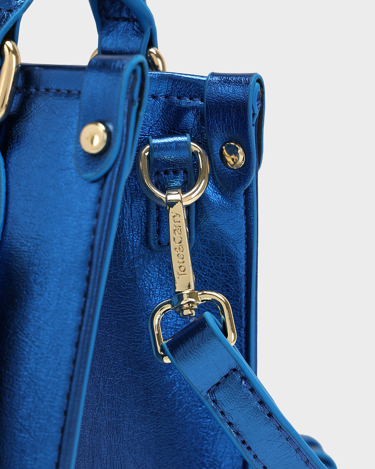 Lisse Mini Tote Bag in Royal Blue