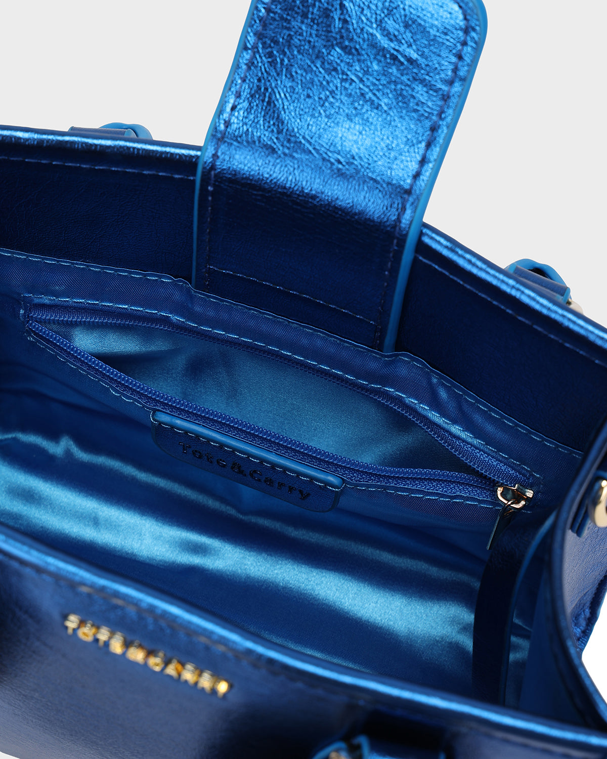 Lisse Mini Tote Bag in Royal Blue
