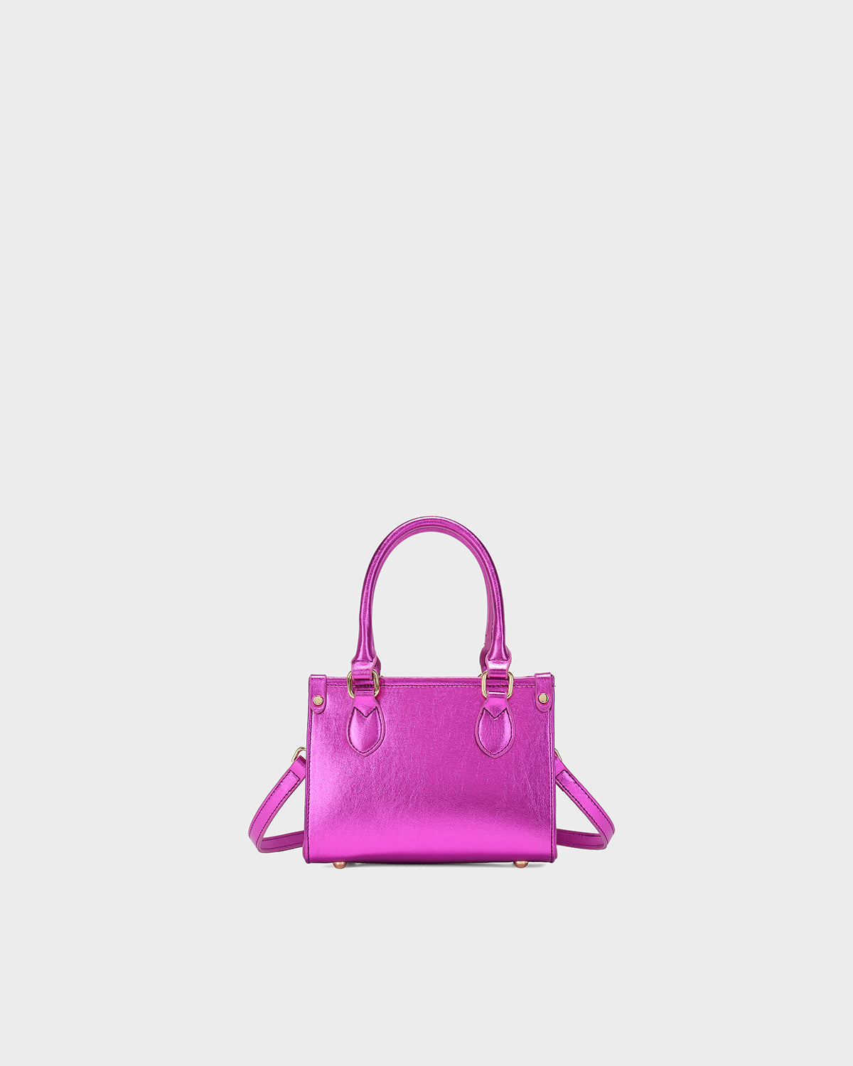 Lisse Mini Tote Bag in Pout Pink