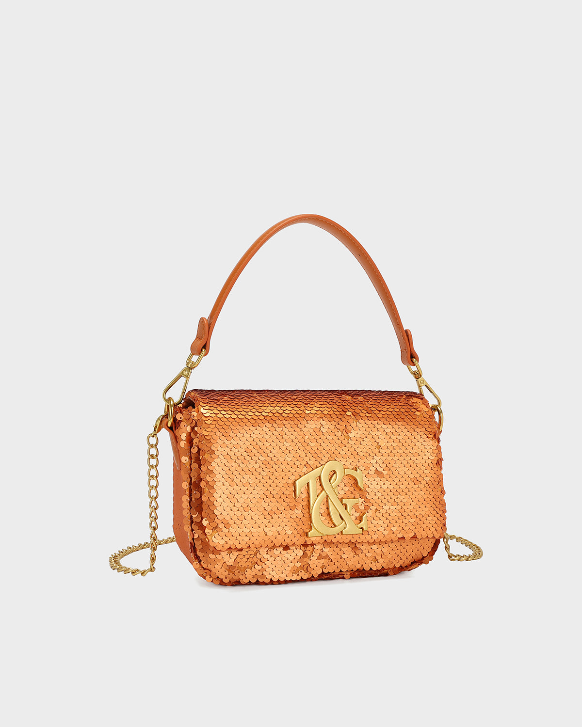 Aura Mini Bag in Orange