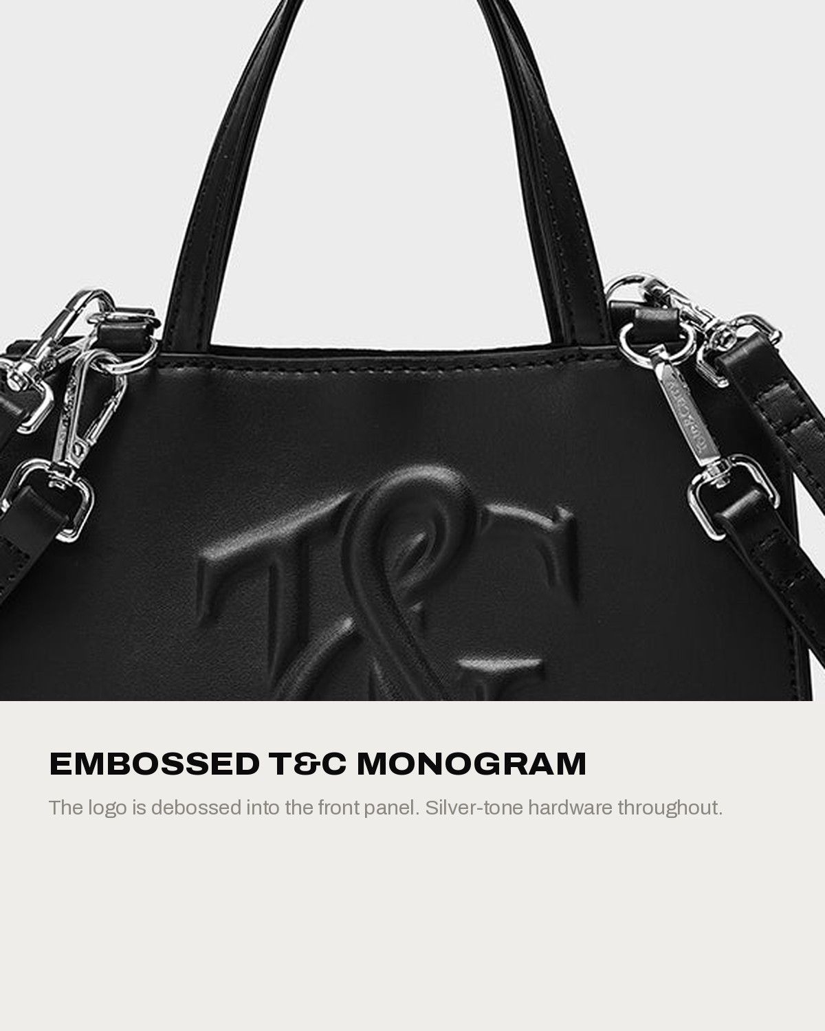Essential Mini Tote in Onyx — A+ 2