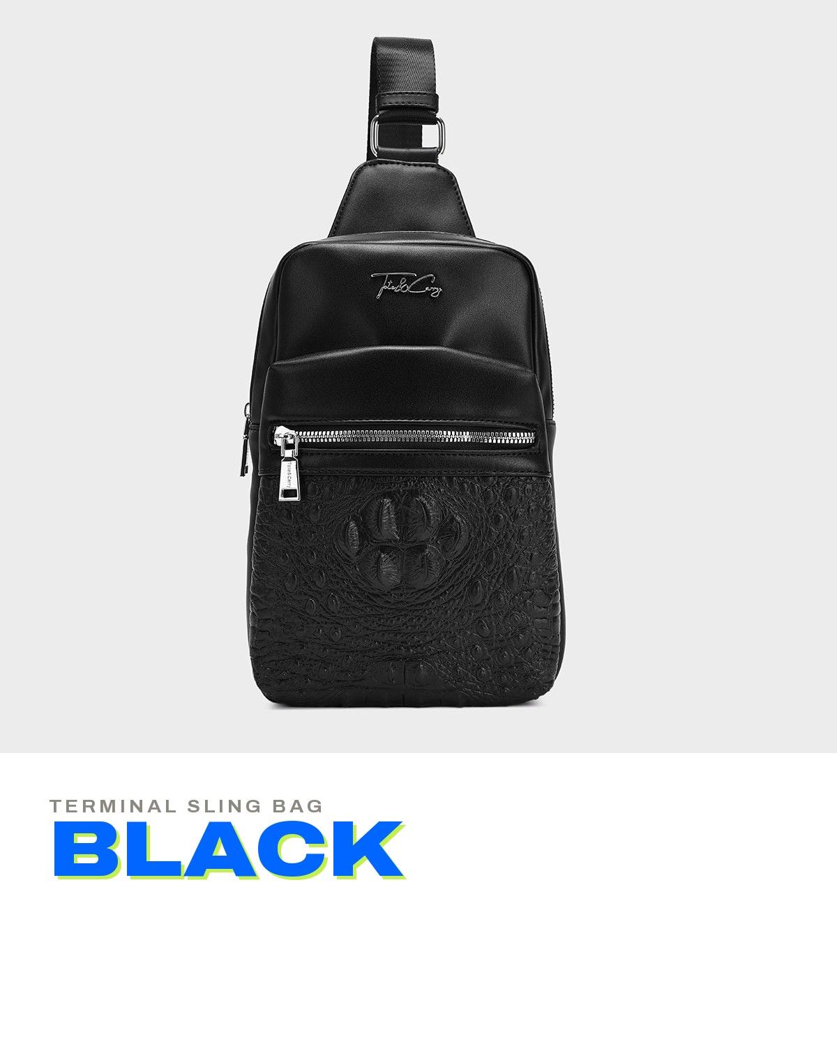 Terminal Sling Bag in Black — A+ 1