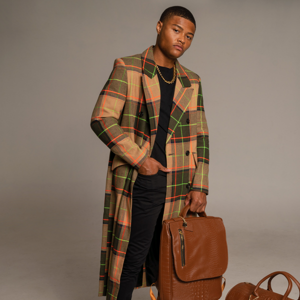 Statement Weekender Backpack in Caramel