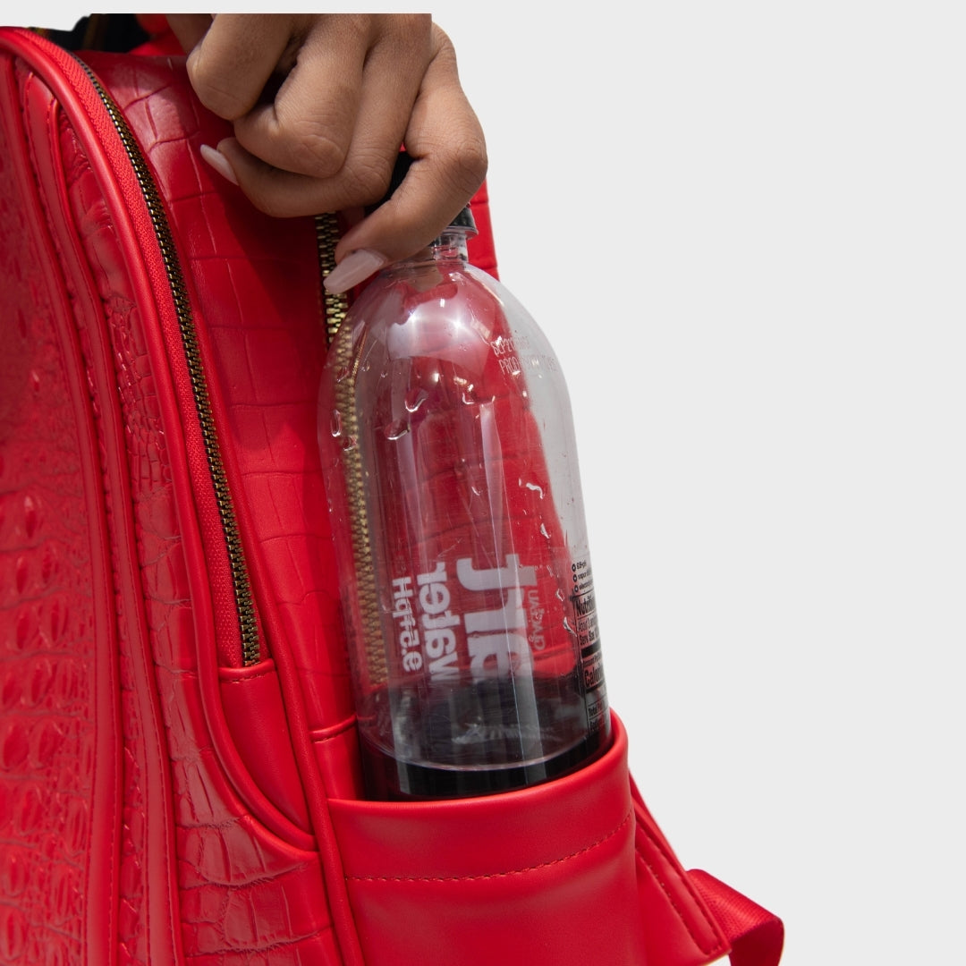 Classic Traveler Rolling Duffle Set in Red
