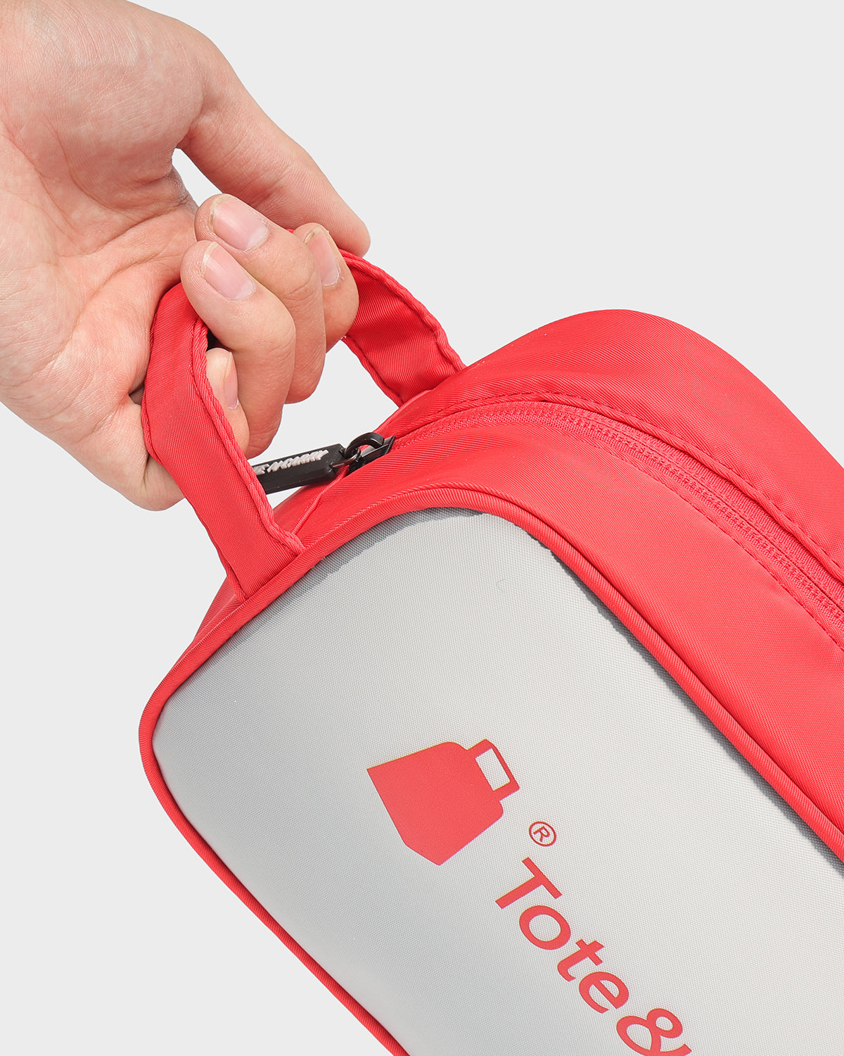 Clarity Toiletry Bag in Red