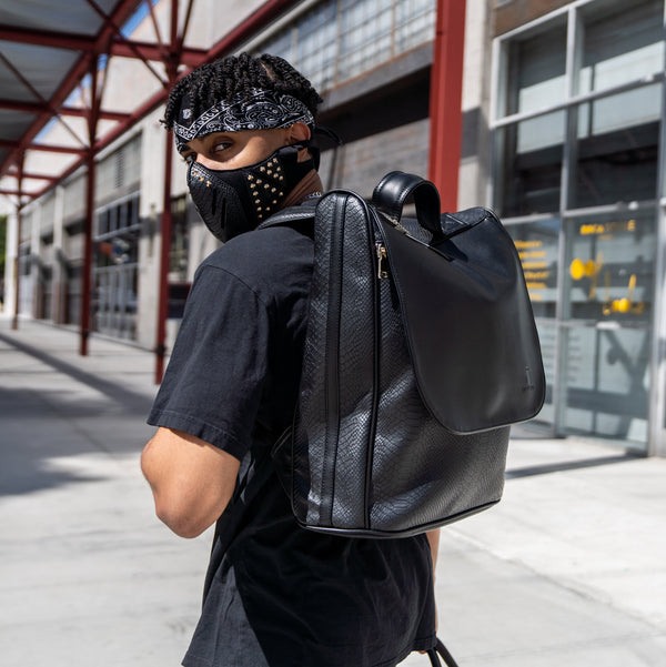 Signature Weekender Backpack in Black