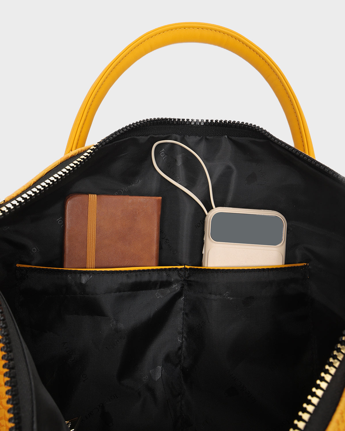 Signature Weekender Duffle Bag in Sunflower Yellow
