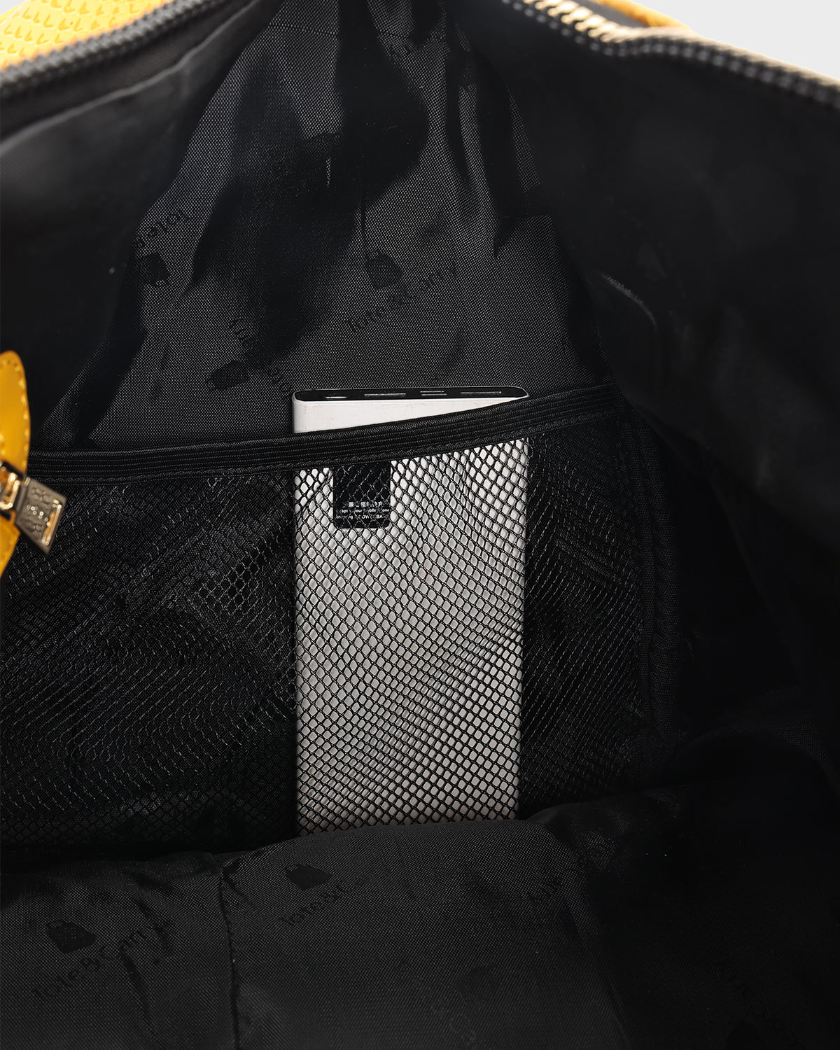 Signature Weekender Duffle Bag in Sunflower Yellow