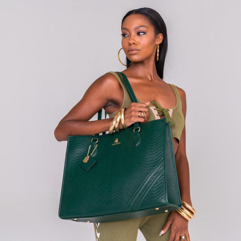 Apollo 1 Tote Bag in Emerald