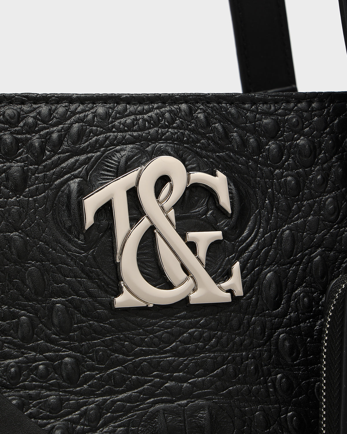 City scape Tote in Black