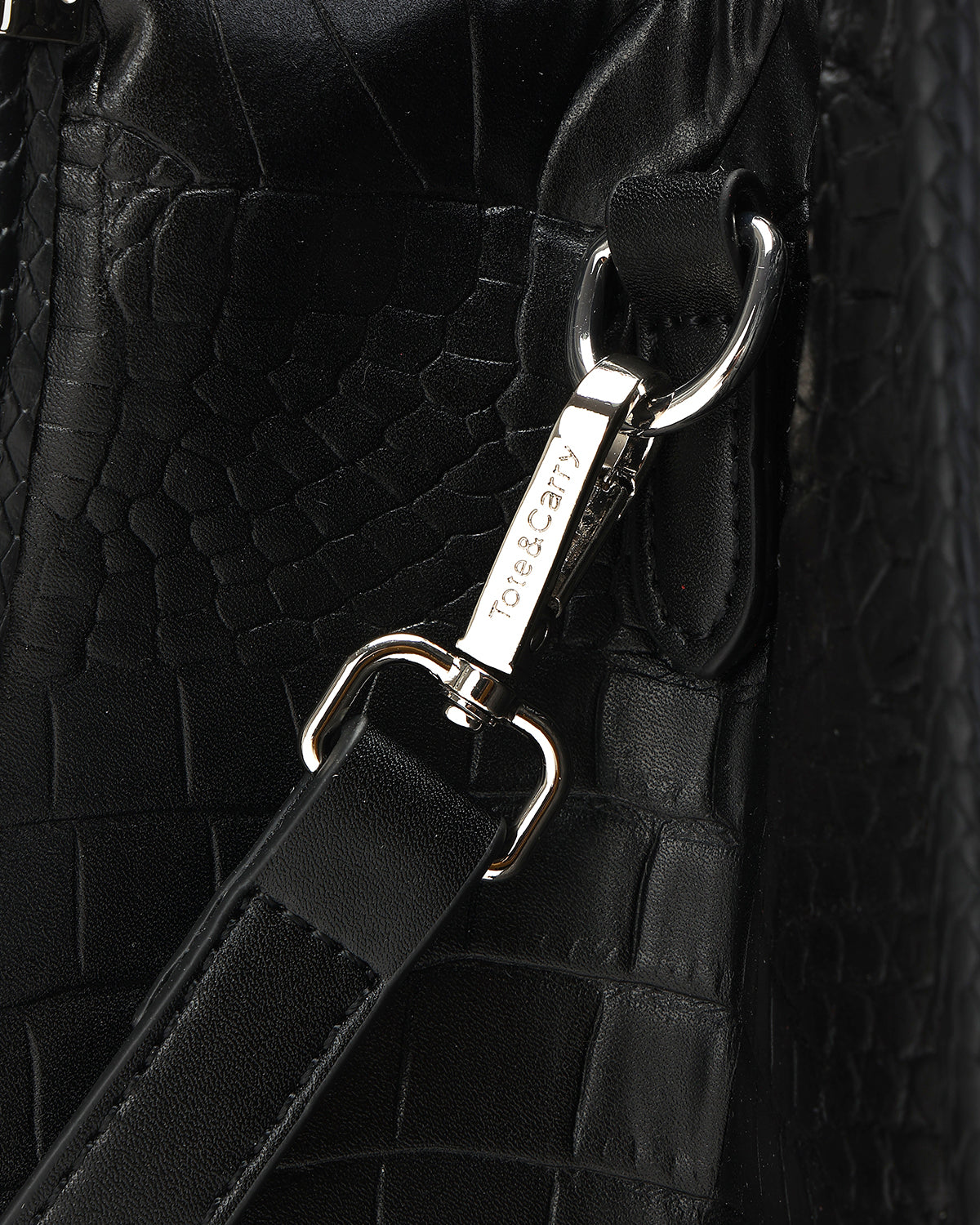 City scape Tote in Black