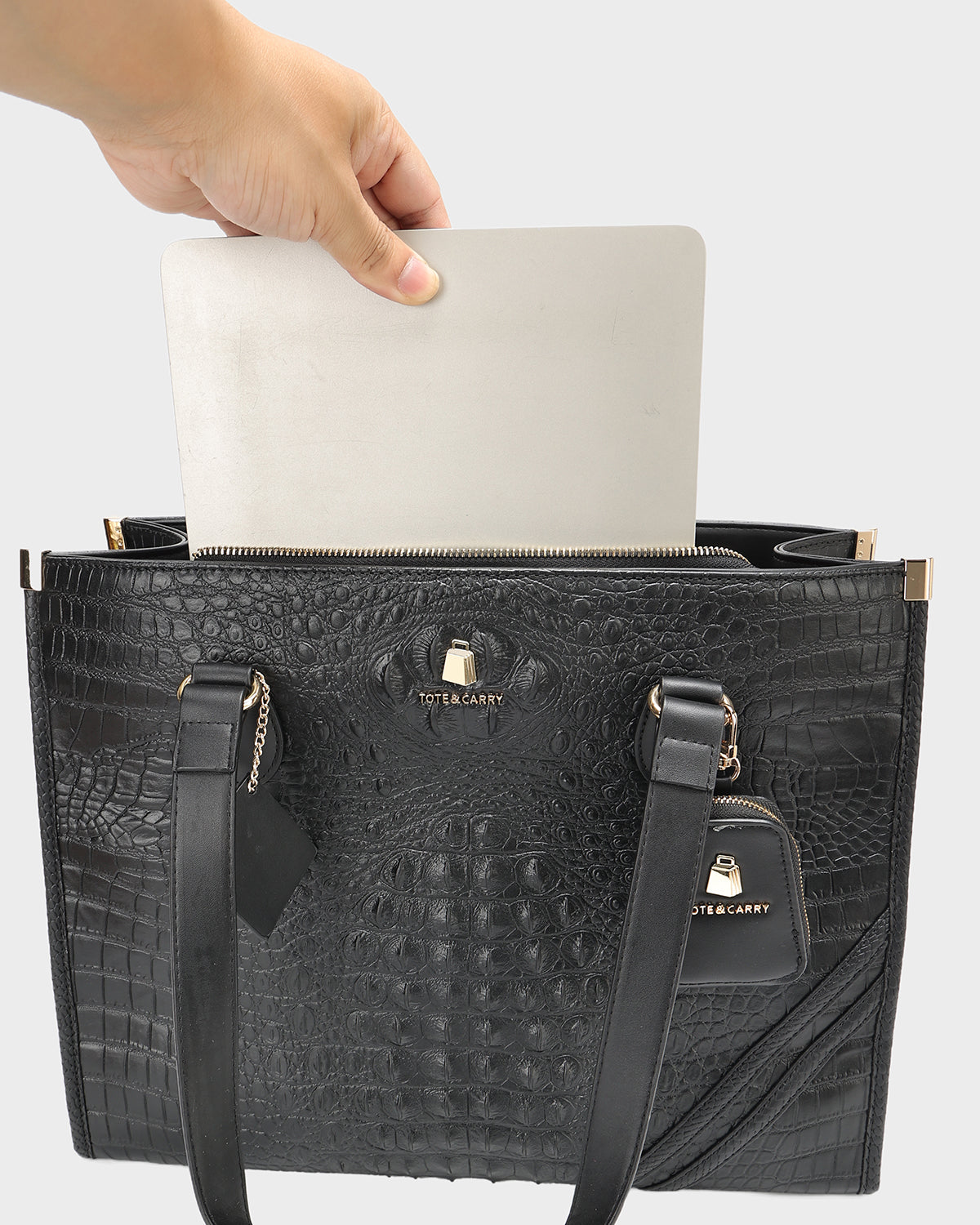 Classic City Tote Bag in Black