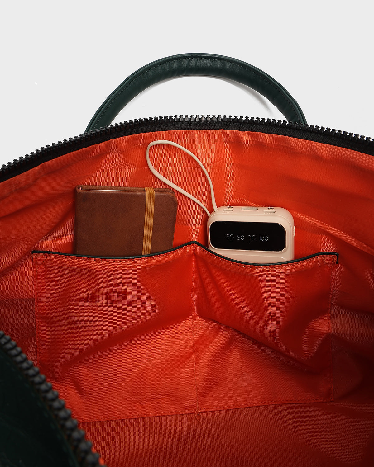 Classic Traveler Rolling Duffle in Emerald Green