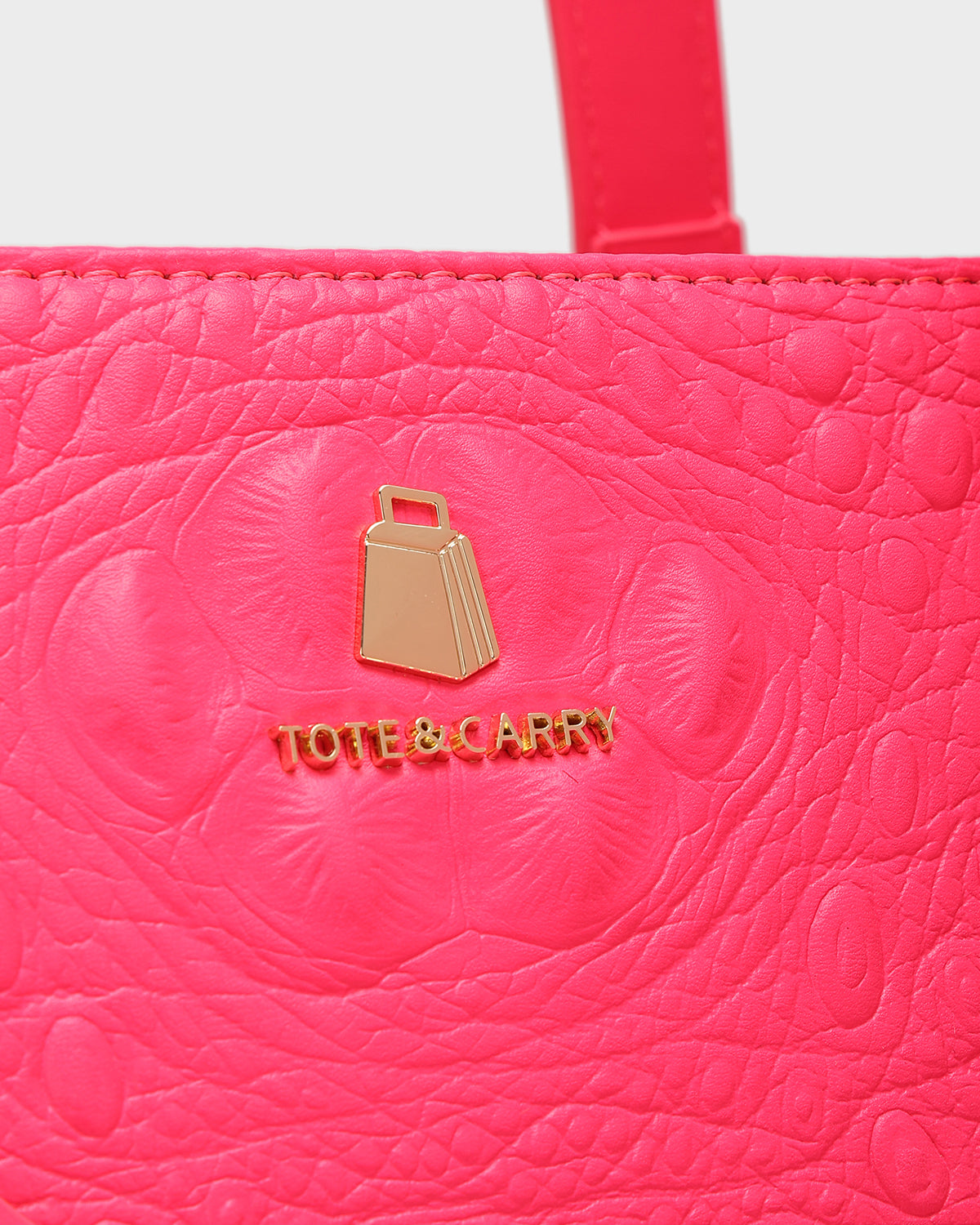 Statement City Bag in Neon Pink