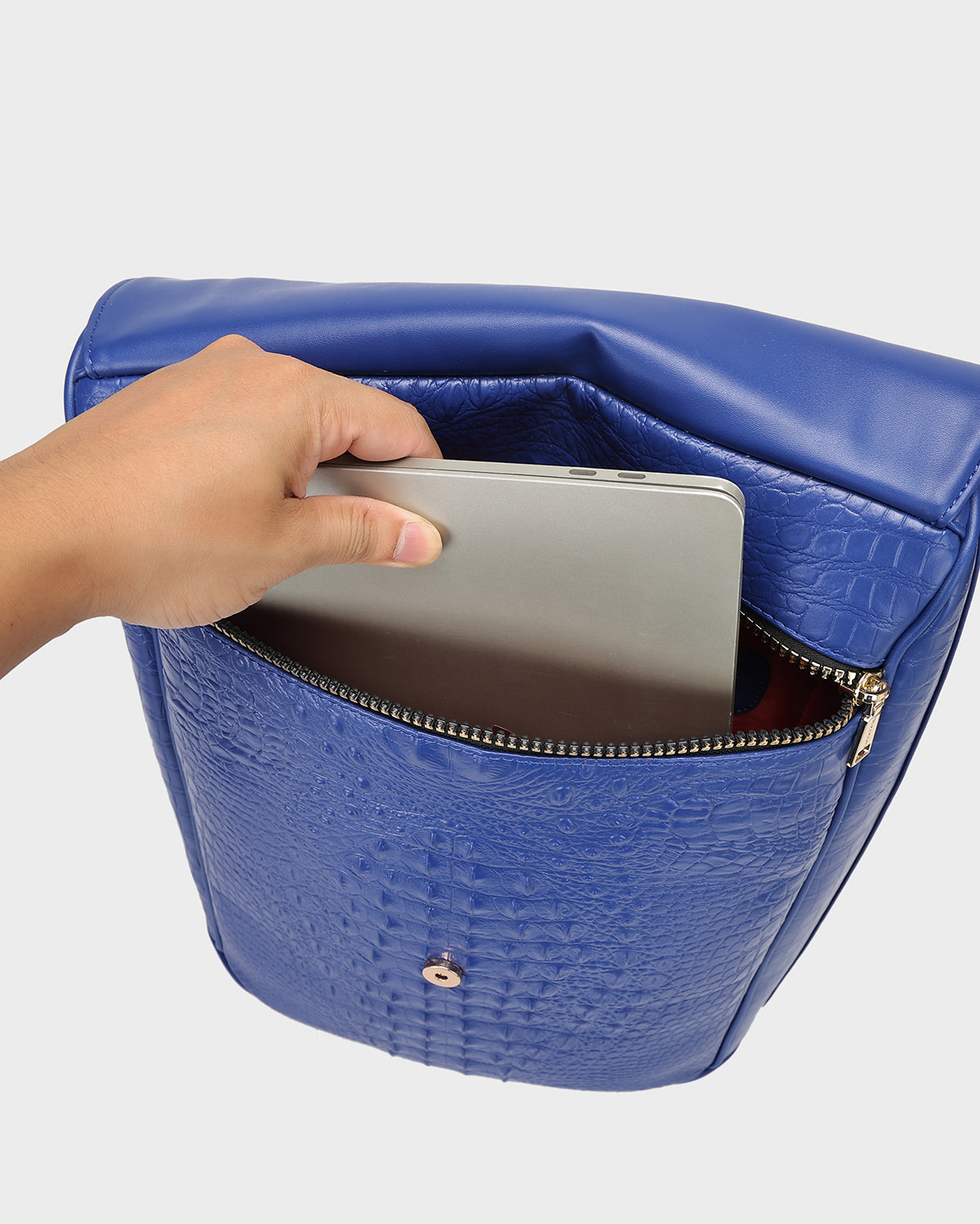 Statement Weekender Travel Set in Royal Blue