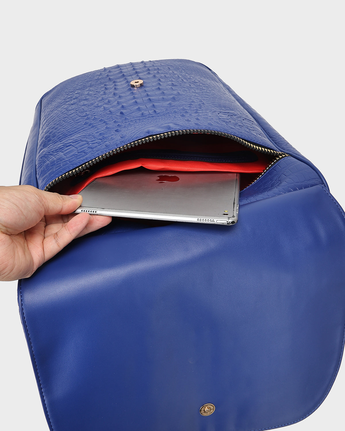 Statement Weekender Travel Set in Royal Blue