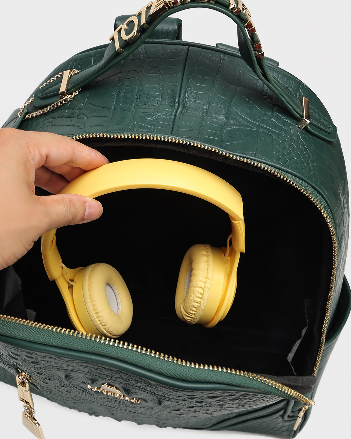 Statement Commuter Backpack in Emerald
