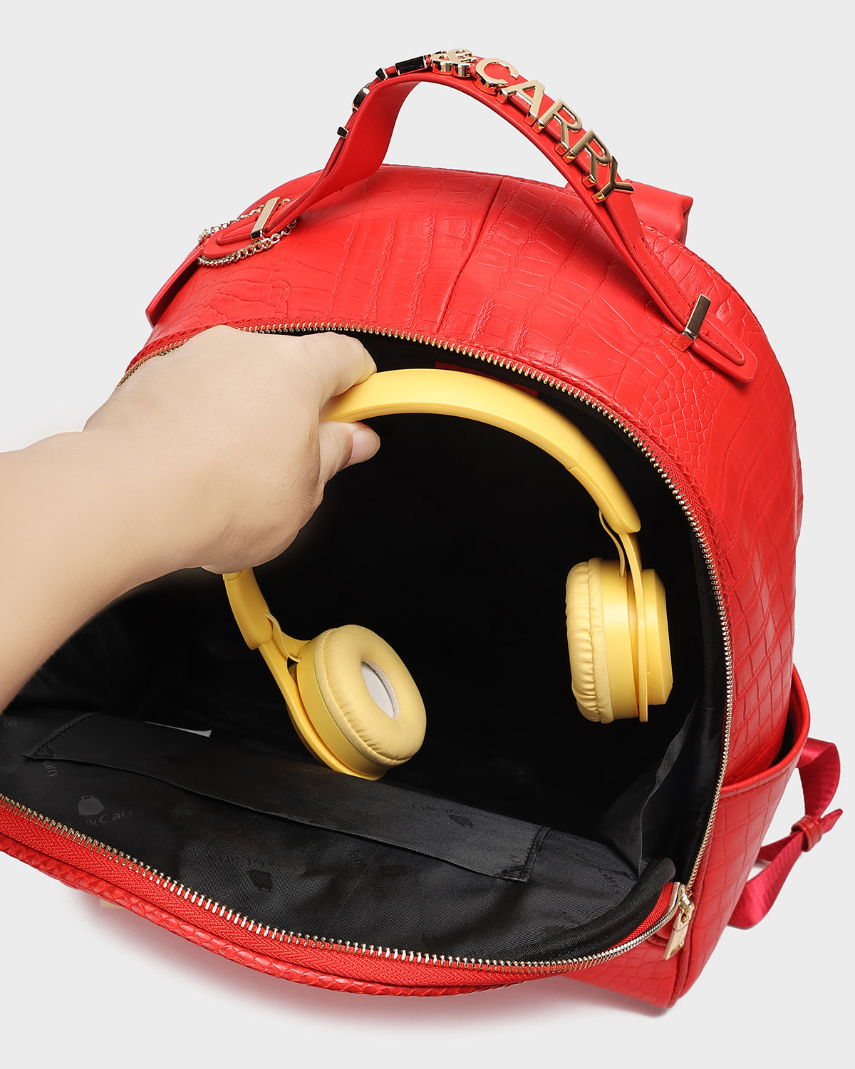 Statement Commuter Backpack in Red