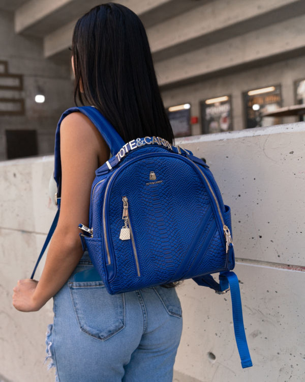 Signature Commuter Backpack in Royal Blue