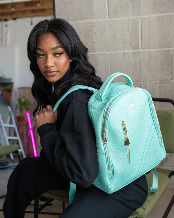 Signature Commuter Backpack in Mint