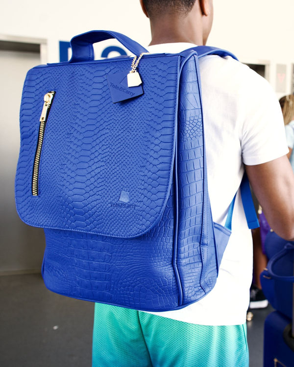 Classic Weekender Backpack in Royal Blue – Tote&Carry