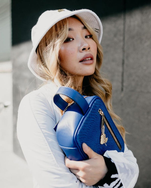 Signature Essential Toiletry Bag in Royal Blue