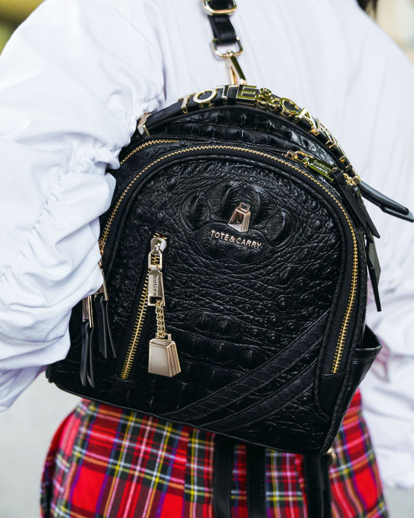 Statement Commuter Backpack in Black