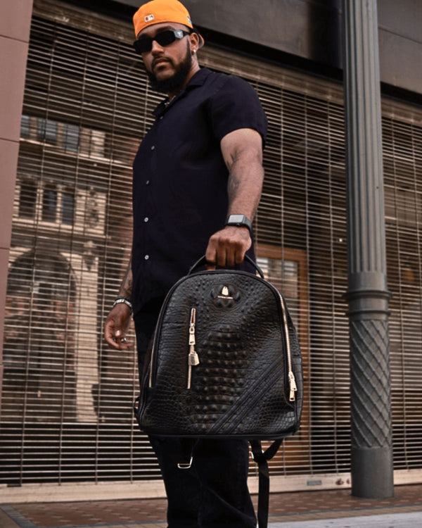 Statement Commuter Backpack in Black