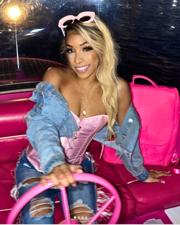 Statement Weekender Backpack in Neon Pink