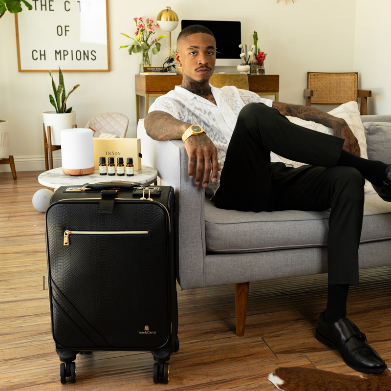 Signature 2-Piece Luggage Set in Black