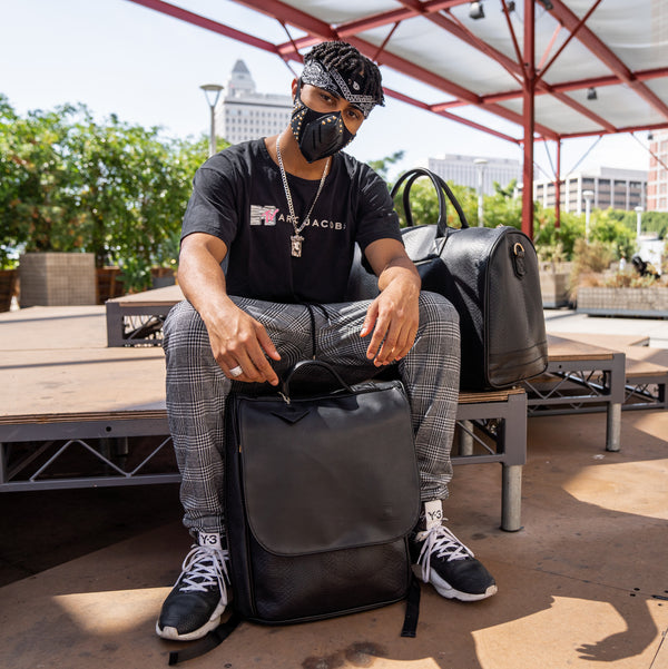 Signature Weekender Travel Set in Black