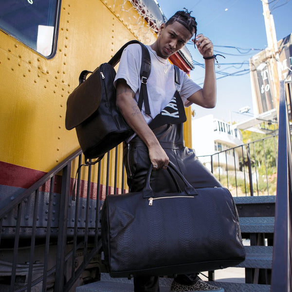 Signature Weekender Travel Set in Black