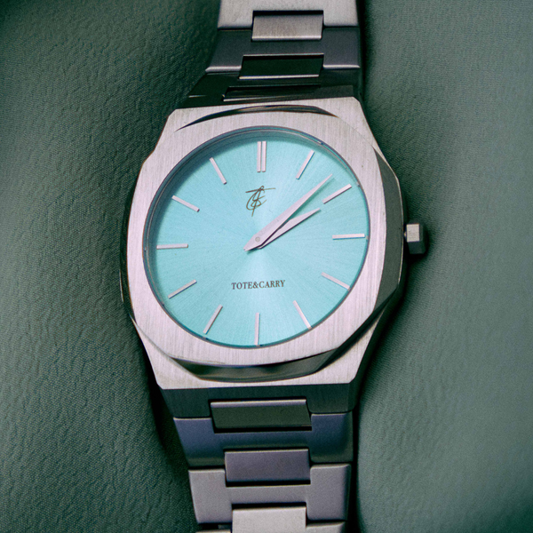 Lux Ambassador Silver Aqua Watch
