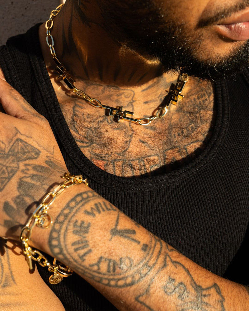 Charm Bracelet in Gold