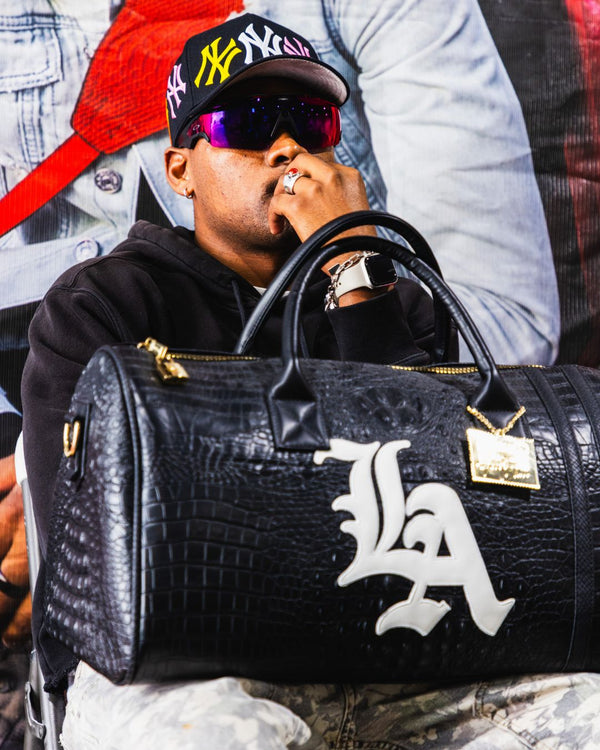 LA Staple Duffle Bag in Black