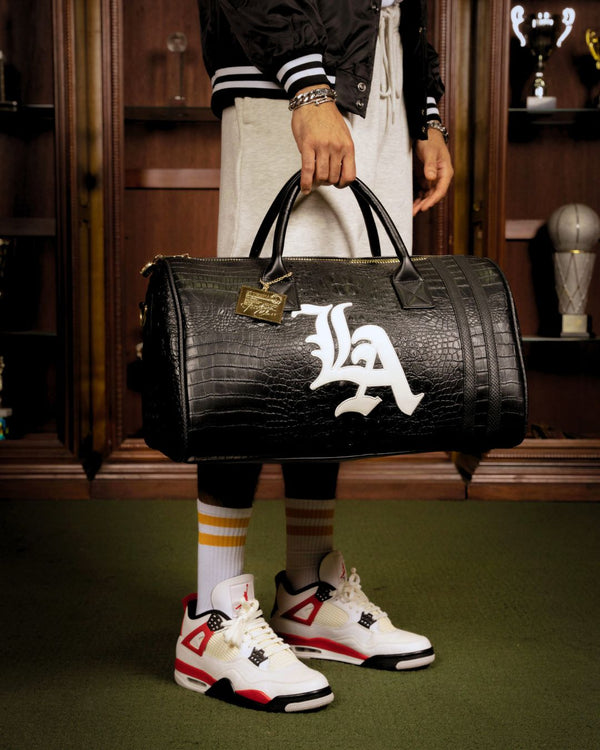 LA Staple Duffle Bag in Black