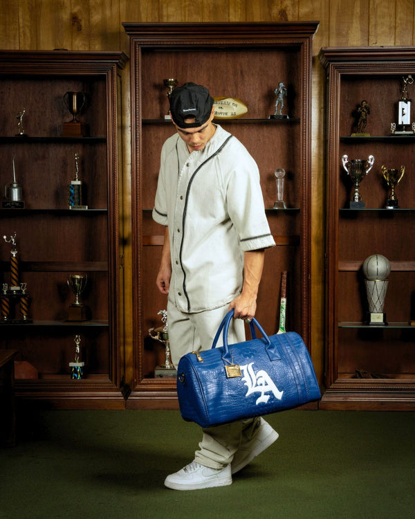 LA Staple Duffle Bag in Royal Blue