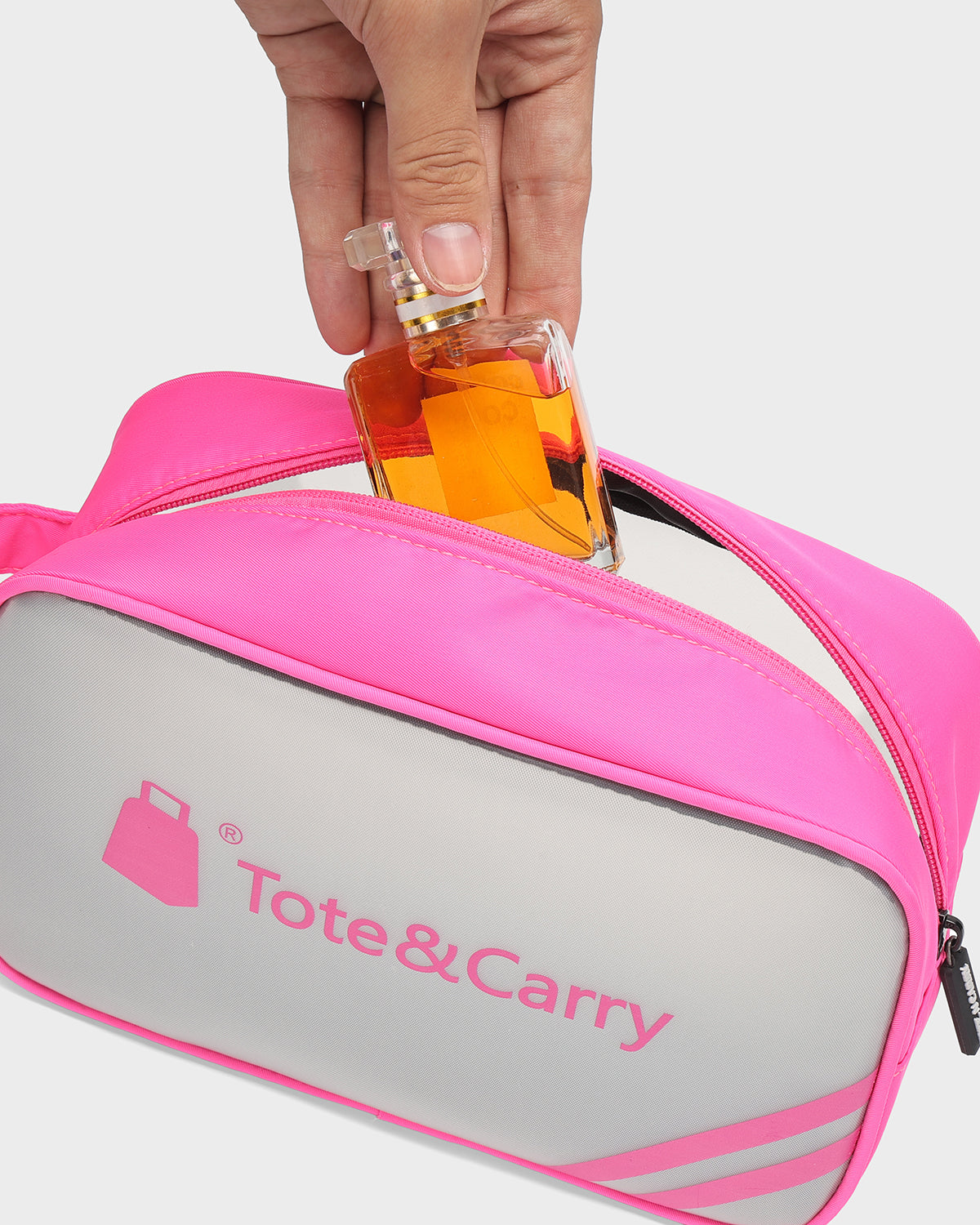 Statement Carry-On Kit in Neon Pink