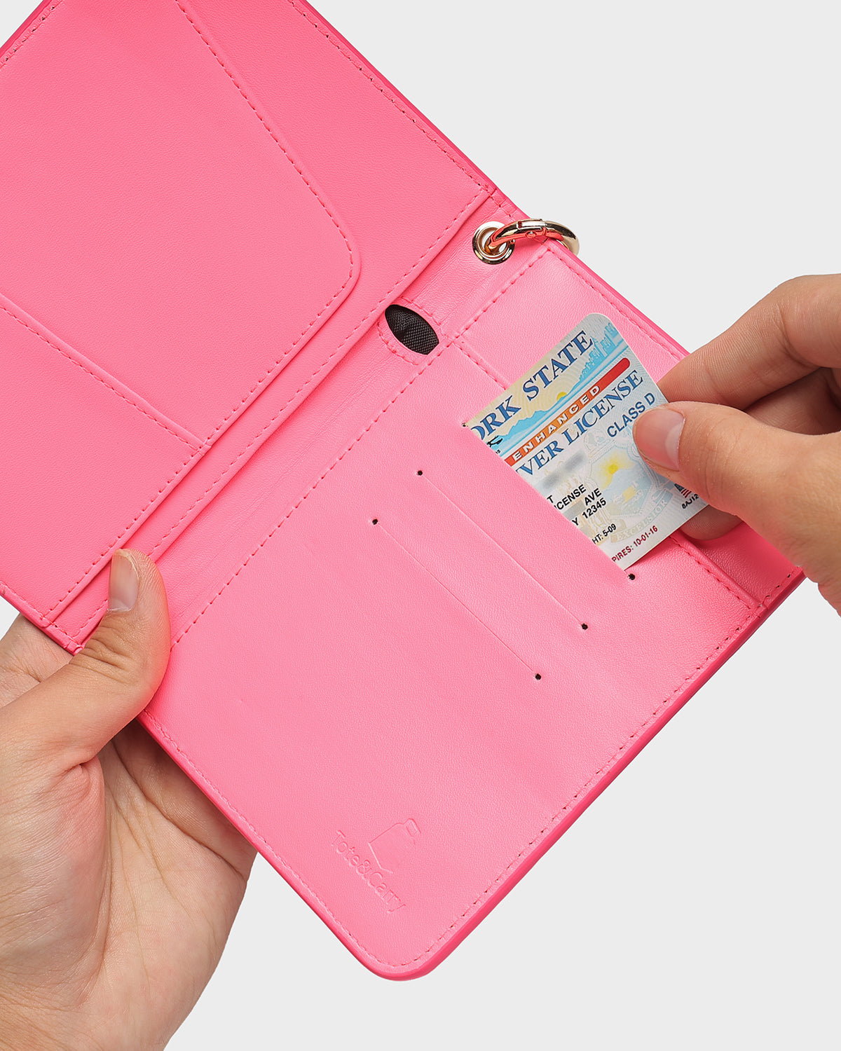 Statement Carry-On Kit in Neon Pink