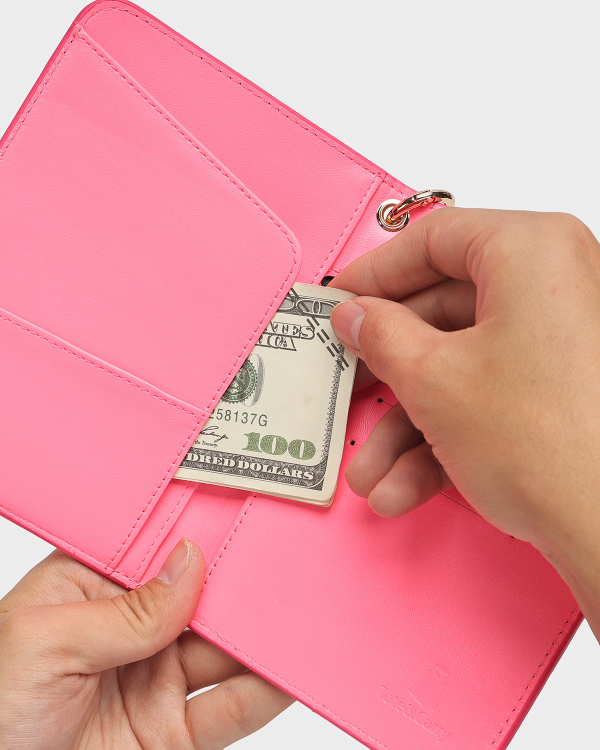 Statement Carry-On Kit in Neon Pink