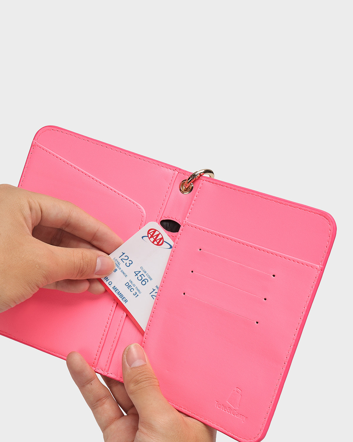 Statement Carry-On Kit in Neon Pink