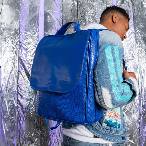Signature Weekender Backpack in Royal Blue