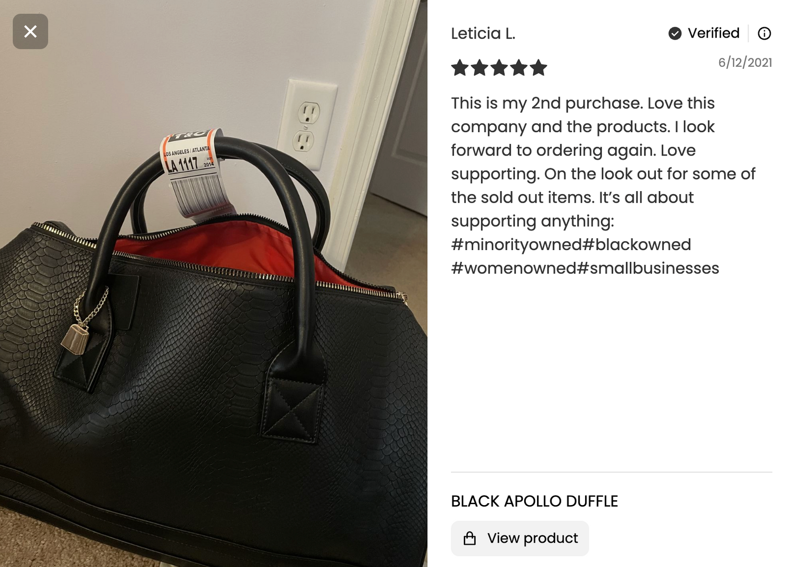 THE EASIEST DUFFLE TO ACTUALLY GET COMPLIMENTED ON