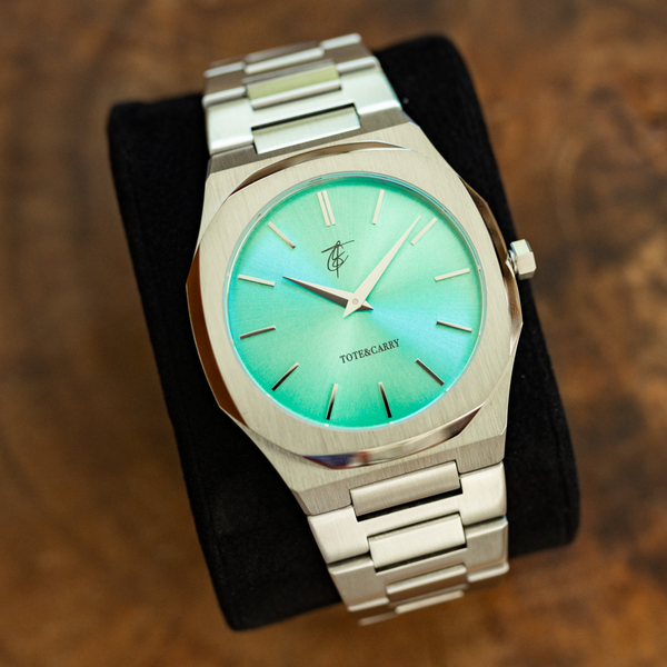 Lux Ambassador Silver Aqua Watch