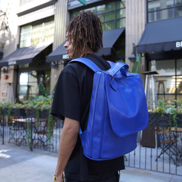 Signature Weekender Backpack in Royal Blue
