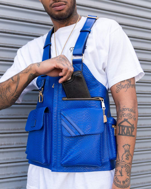 Signature Tactical Vest in Royal Blue
