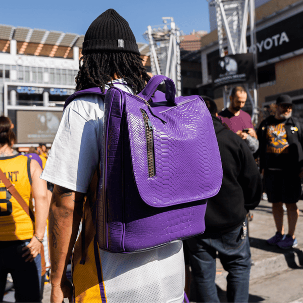 Classic Weekender Backpack in Purple