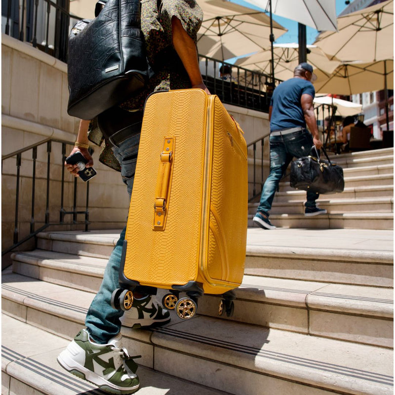 Signature 2-Piece Luggage Set in Mustard